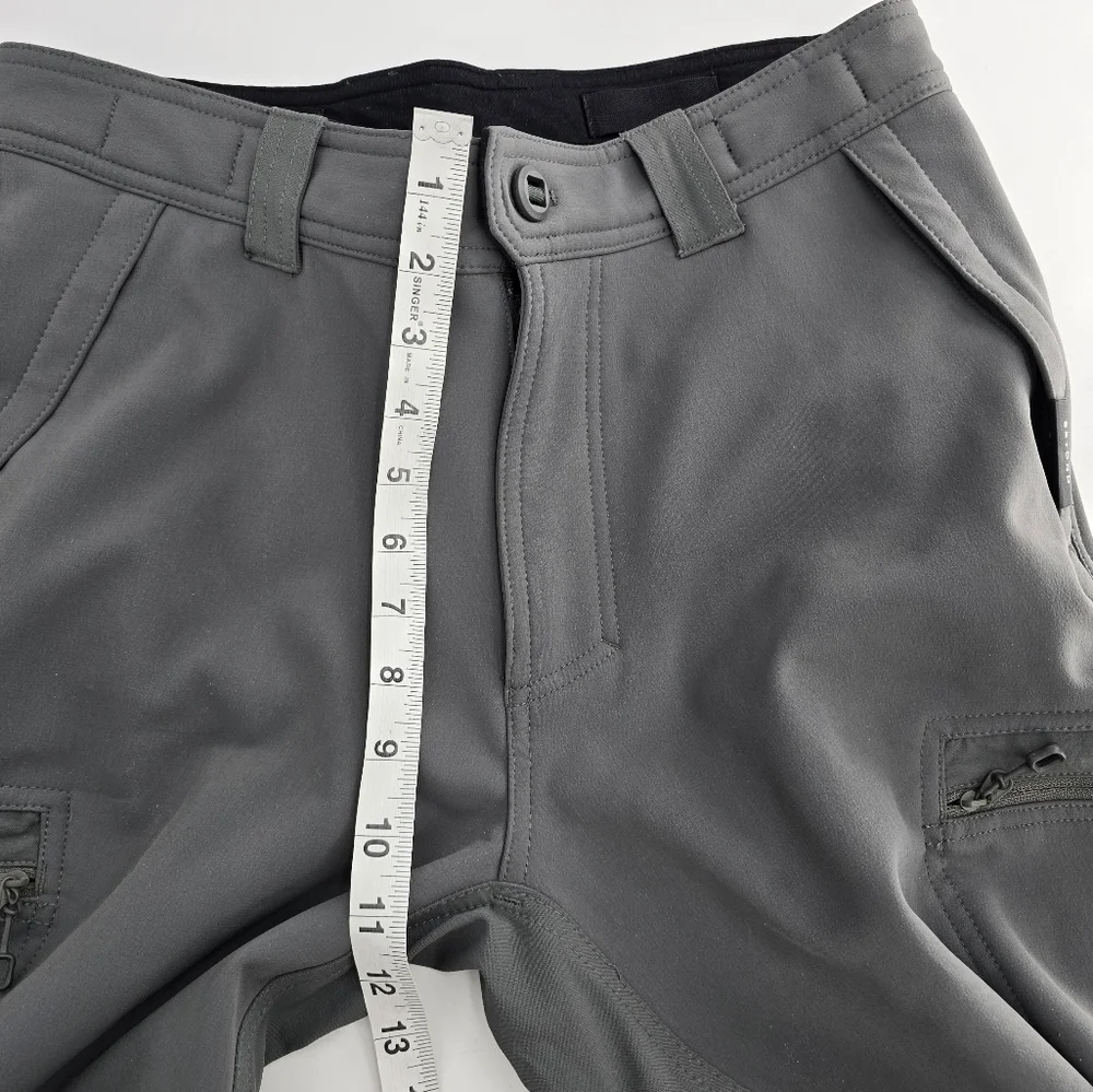 Beyond Clothing Men's Testa Softshell Pants grey 32 regular